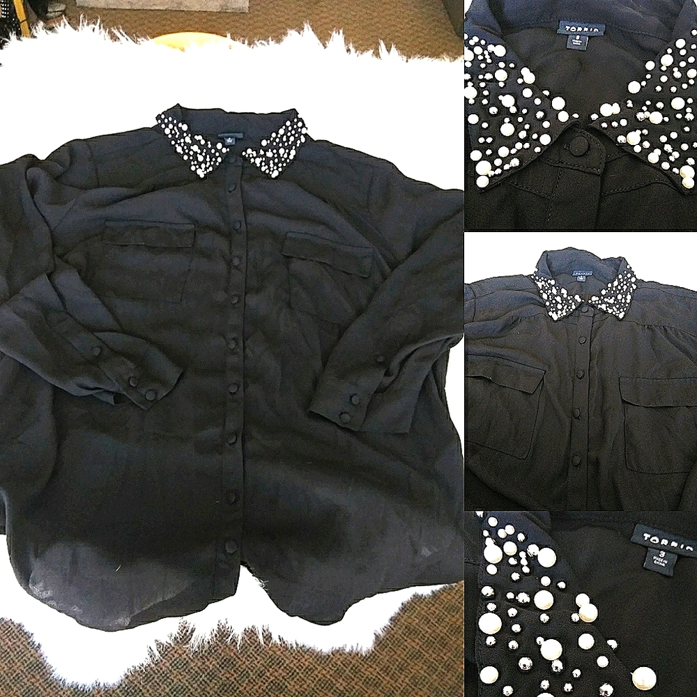 Torrid beaded top